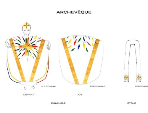 Let’s talk about those Notre-Dame vestments …