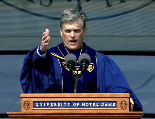 Timothy Shriver at Notre Dame: “In the eyes of God, there ARE no ‘least of these, no ‘them and us'”