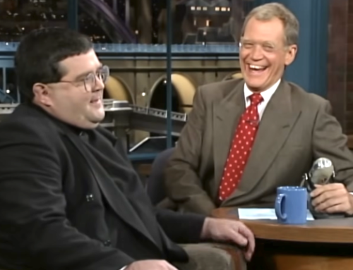 David Letterman + Catholic priest = Priceless