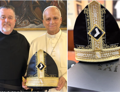 ‘The pope hat has officially landed at the Vatican’